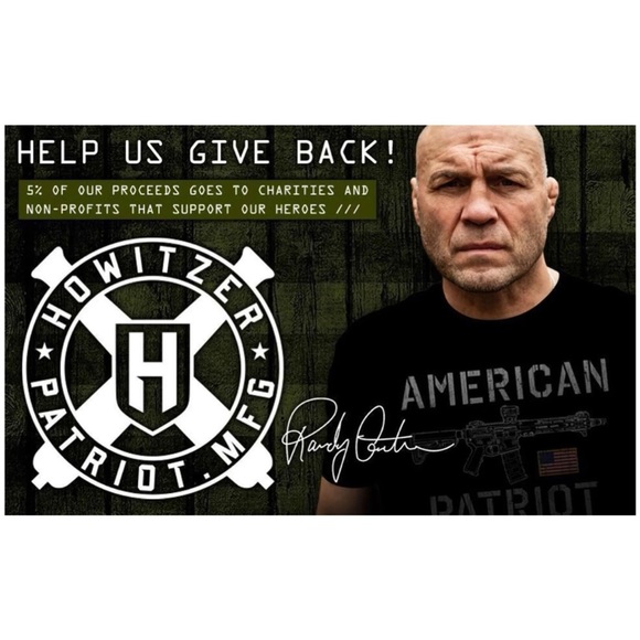 Howitzer Style Men's T-Shirt LIBERTY OR DEATH Military Grunt MFG - Picture 11 of 13